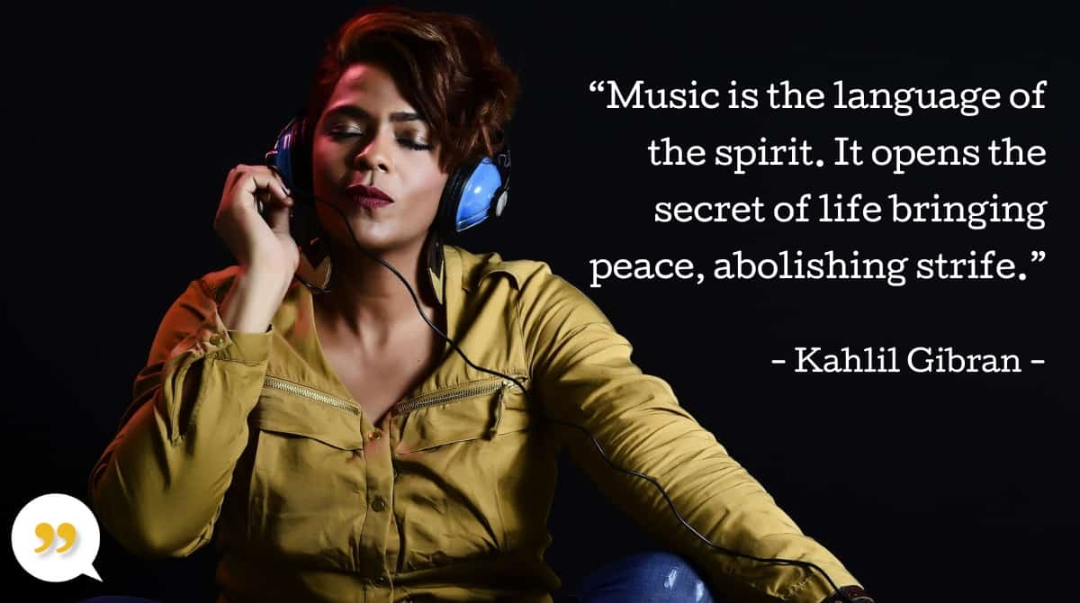 music is the language of spirit quote